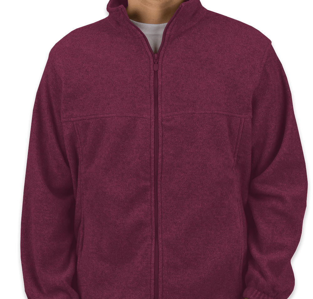 Harriton Full Zip Fleece Jacket - Embroidered-default