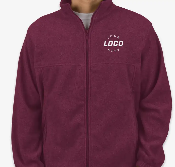 Harriton Full-Zip Fleece Jacket, a 7.9 oz. custom fleece jacket for teams