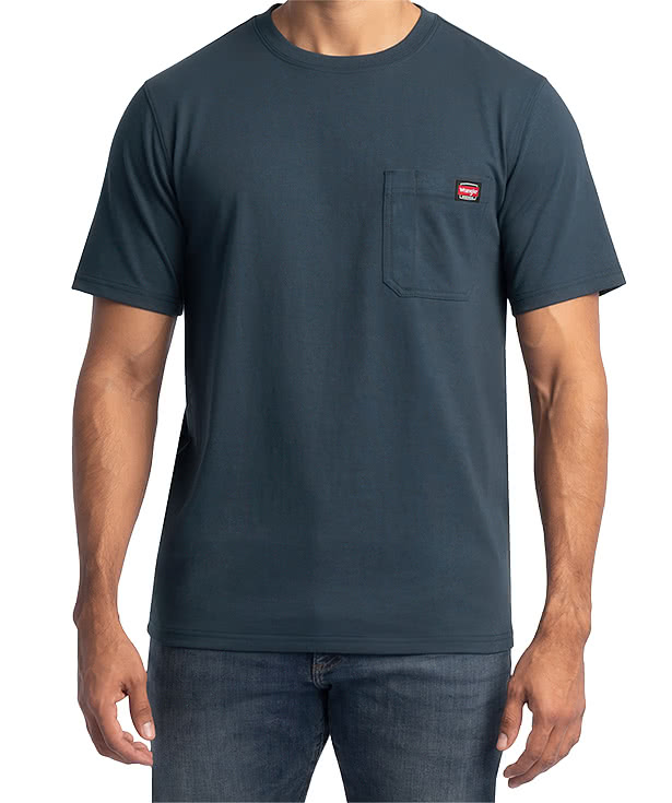 Wrangler Workwear Heavyweight Pocket T-shirt - Printed