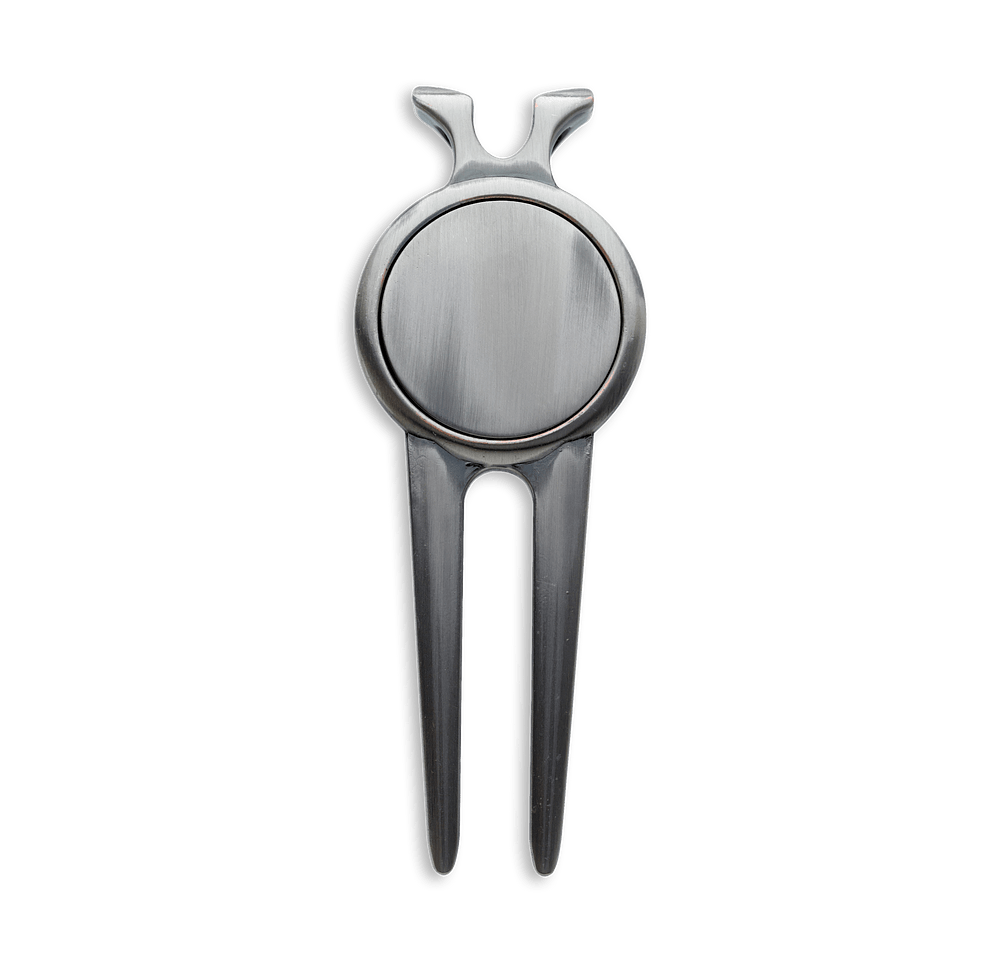 Laser Engraved Deluxe Magnetic Divot Repair Tool with Ball Marker-default