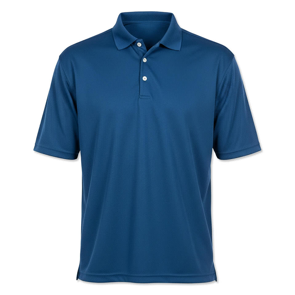 Burnside Solid Performance Pique Polo