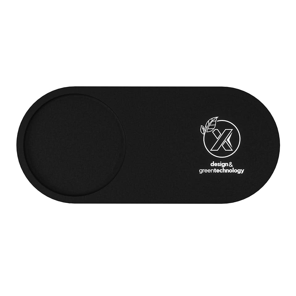Laser Engraved SCX Innovative Design Desk Organizer with 10W Charging Base
