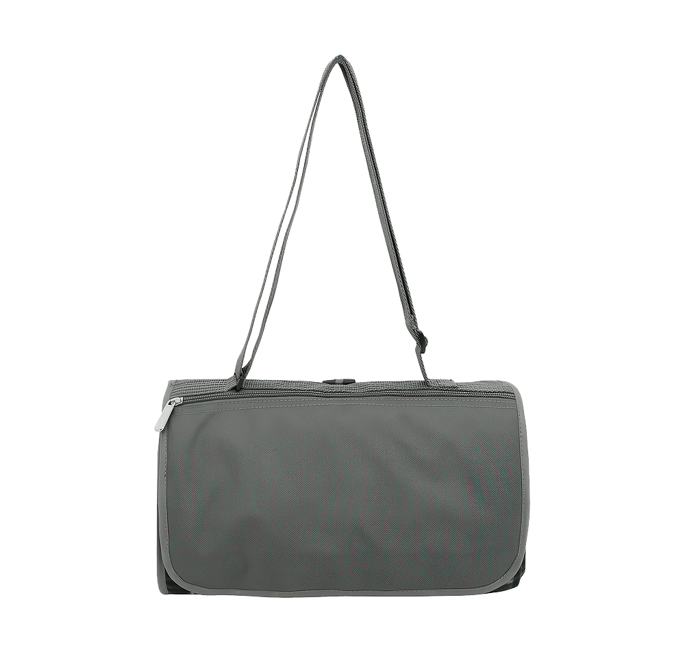 Premium Barrel Fleece Roll-Up Picnic Blanket-default