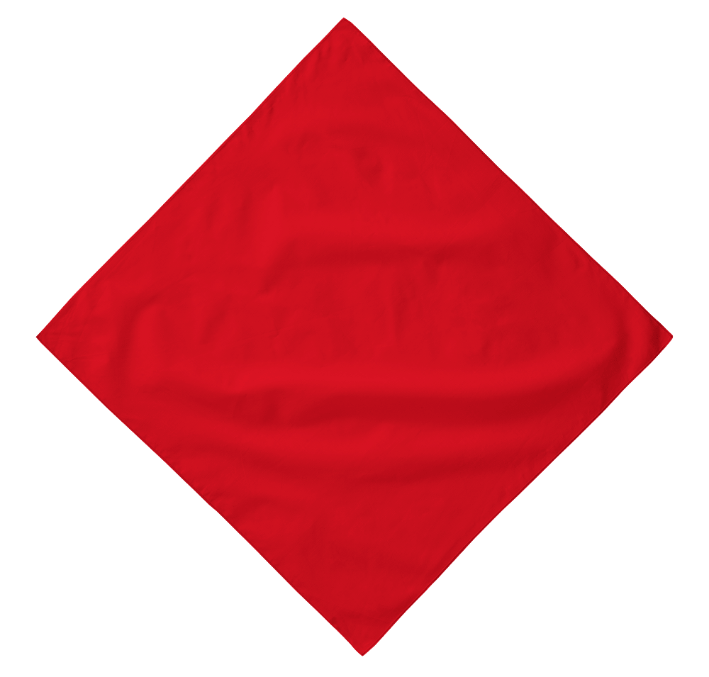 Augusta 100% Cotton Solid Bandana (Corner Design)-default