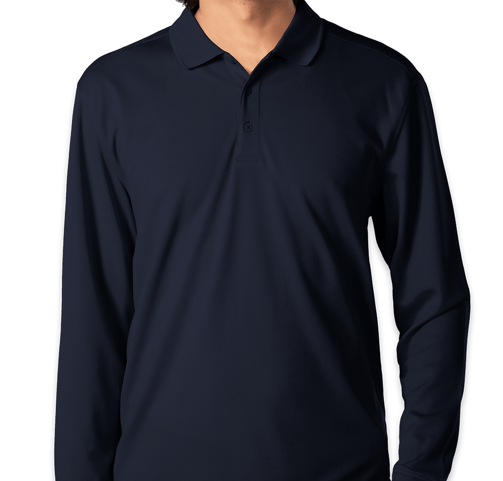 Clique by Cutter & Buck Spin Eco Long Sleeve Performance Pique Polo-default