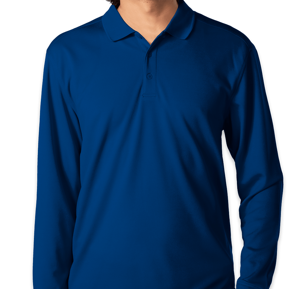 Clique by Cutter & Buck Spin Eco Long Sleeve Performance Pique Polo-default