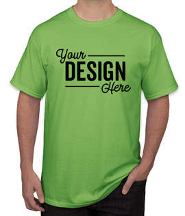 Canada - Gildan Ultra Cotton T-shirt - Color: Lime
