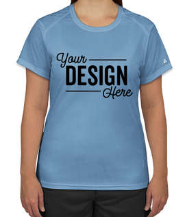 Badger B-Dry Women's Performance Shirt - Color: Columbia Blue