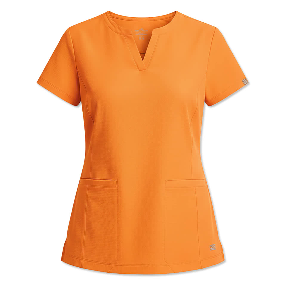 Skechers by Barco Women’s Coast Recycled 2-Pocket V-Neck Scrub Top