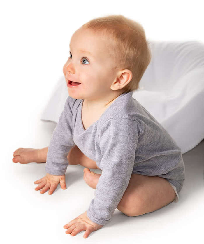 Rabbit Skins Long Sleeve Baby Bodysuit