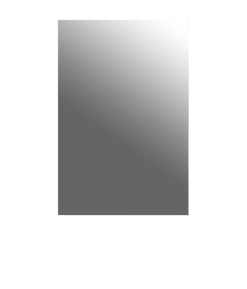 Full Color 8" x 12" Metallic Foam Wall Tile in Metallic Silver