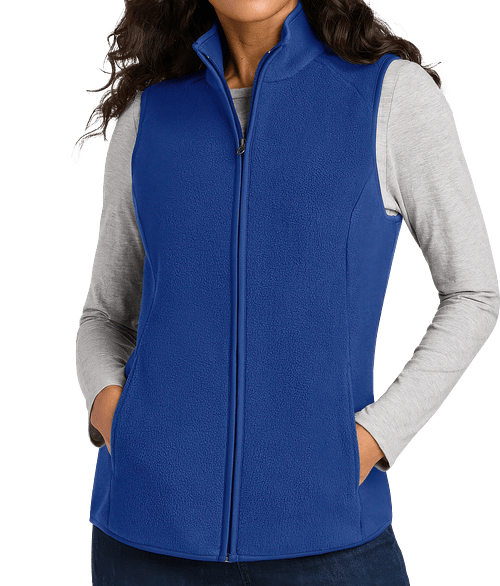 Port Authority Women's C-FREE Fleece Vest in True Royal