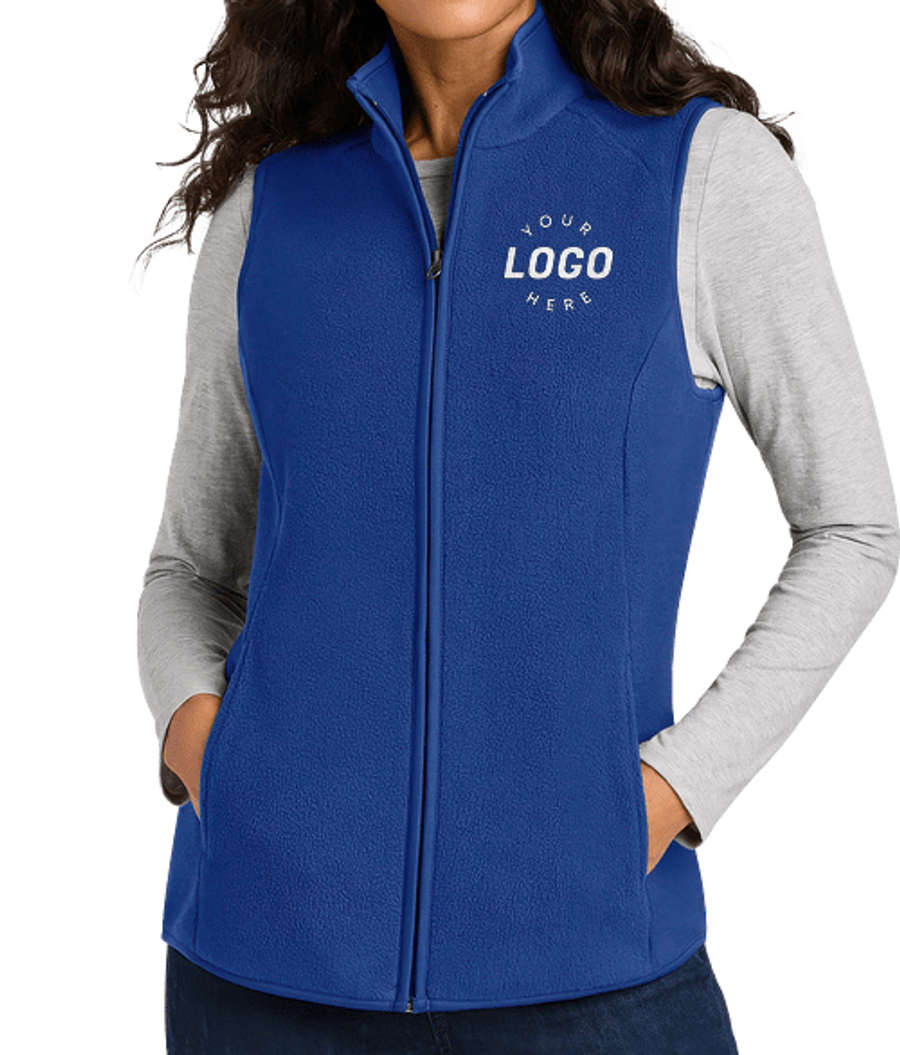 Port Authority Women's C-FREE Fleece Vest in True Royal