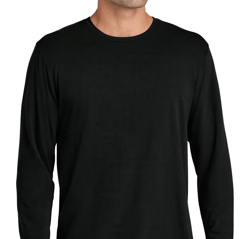 Port & Company Easy Cotton Long Sleeve T-shirt-default