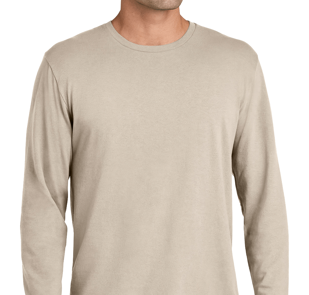 Port & Company Easy Cotton Long Sleeve T-shirt-default