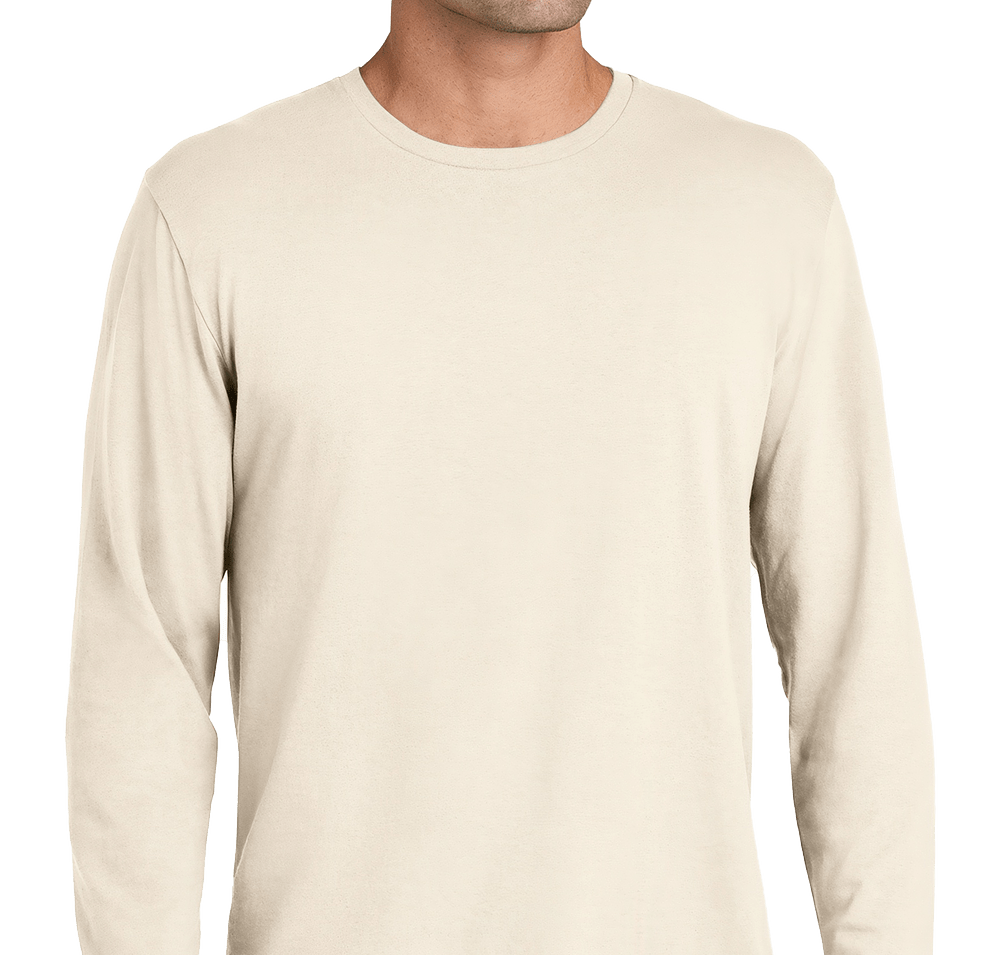 Port & Company Easy Cotton Long Sleeve T-shirt-default