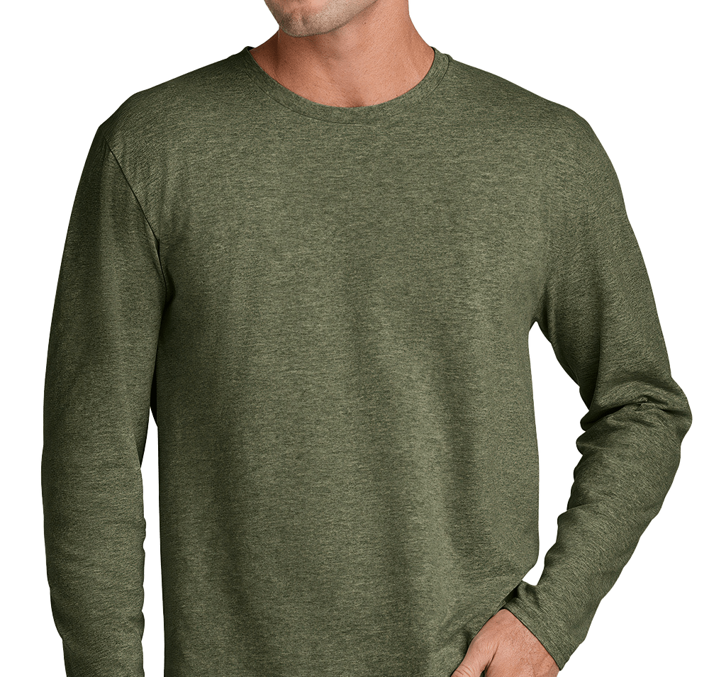 Port & Company Easy Cotton Long Sleeve T-shirt-default