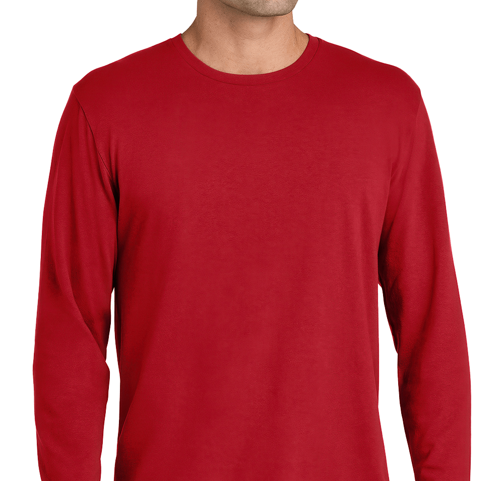 Port & Company Easy Cotton Long Sleeve T-shirt-default