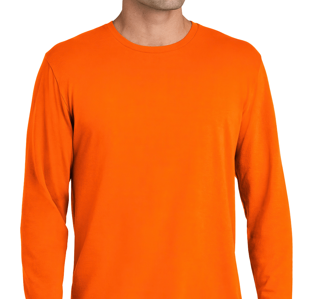 Port & Company Easy Cotton Long Sleeve T-shirt-default