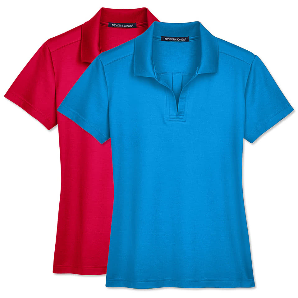 Devon & Jones Women's CrownLux Performance Polo