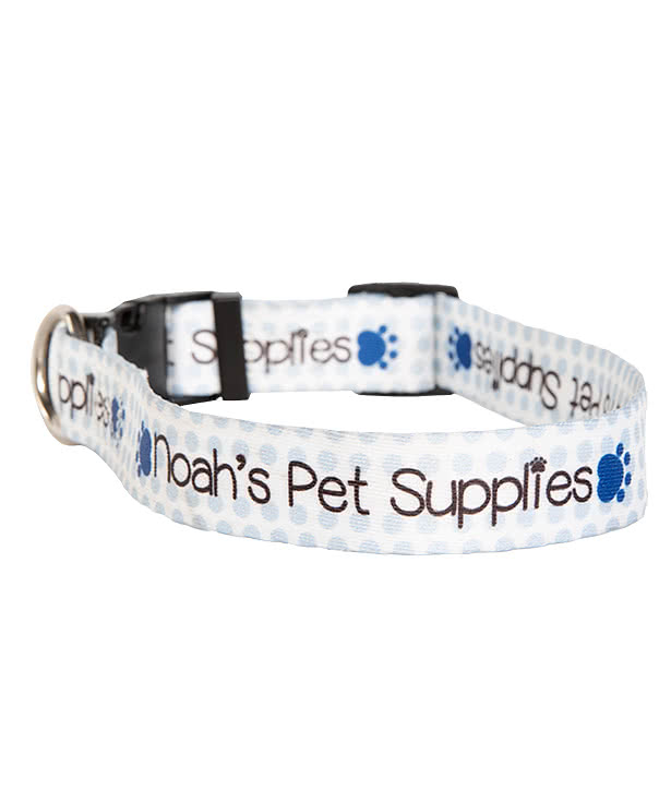 Full Color Adjustable Pet Collar, 1" Wide