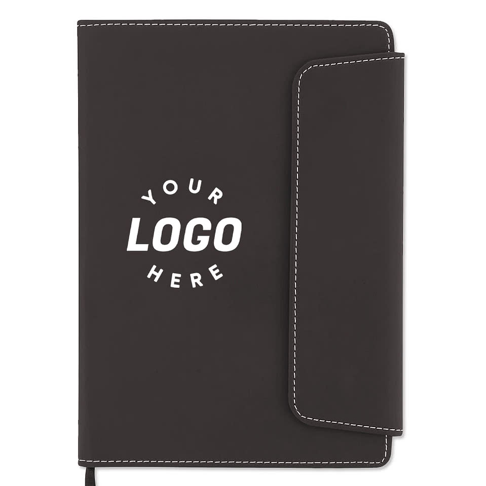 Smooth Matte Magnetic Close Notebook