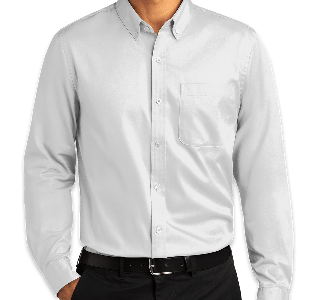 Port Authority SuperPro React Dress Shirt - Embroidered-default