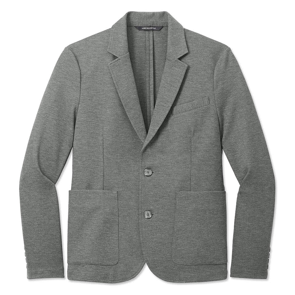 Mercer+Mettle Double Knit Single Breasted Blazer