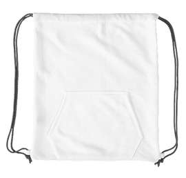 Port & Company Sweatshirt Drawstring Bag - Color: White