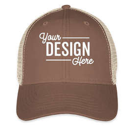 Sportsman Vintage Trucker Hat - Color: Brown / Khaki