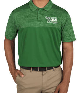Augusta Tonal Heather Performance Polo - Color: Kelly