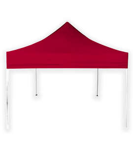 Full Color 10' Heavy Duty Canopy Tent - Color: Cardinal