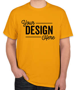 Canada - Fruit of the Loom 100% Cotton T-shirt - Color: Gold