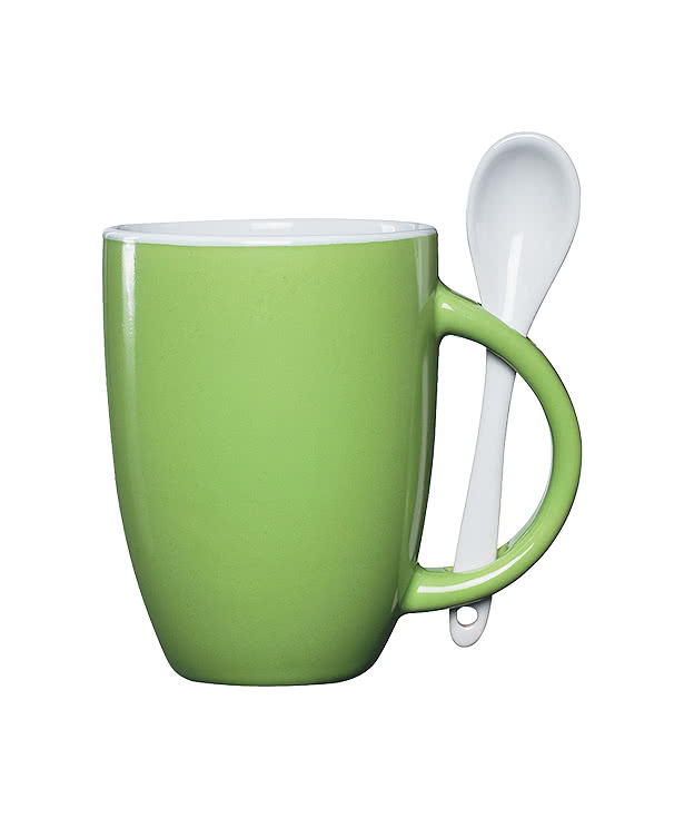 12 oz. Ceramic Spooner Mug