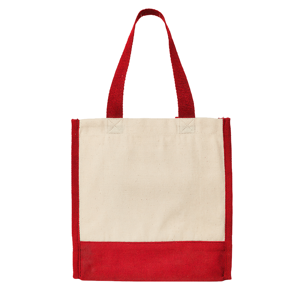 Junior Mini Cotton Box Tote Bag-default