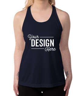Team 365 Women's Zone Racerback Performance Tank - Color: Sport Dark Navy
