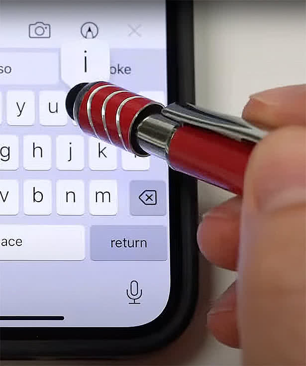 Spin Top Stylus Pen (black ink)