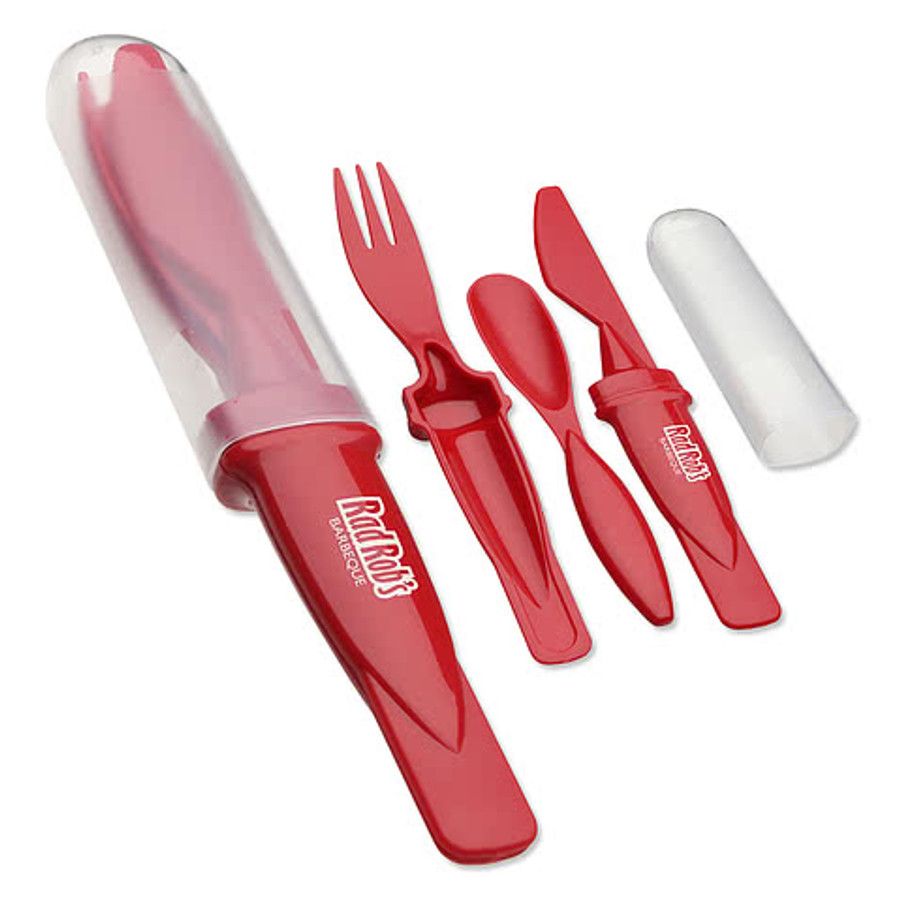 Portable Cutlery Set in White