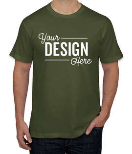 Canada - American Apparel Jersey T-shirt - Color: Olive