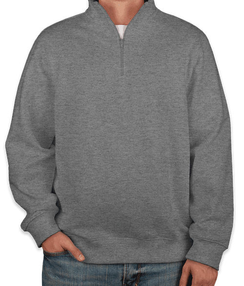 Custom Sport-Tek Premium Quarter Zip Sweatshirt - Design