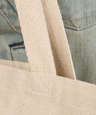 Medium Midweight 100% Cotton Canvas Tote Bag