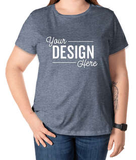District Women's Perfect Weight T-shirt - Color: Heathered Navy