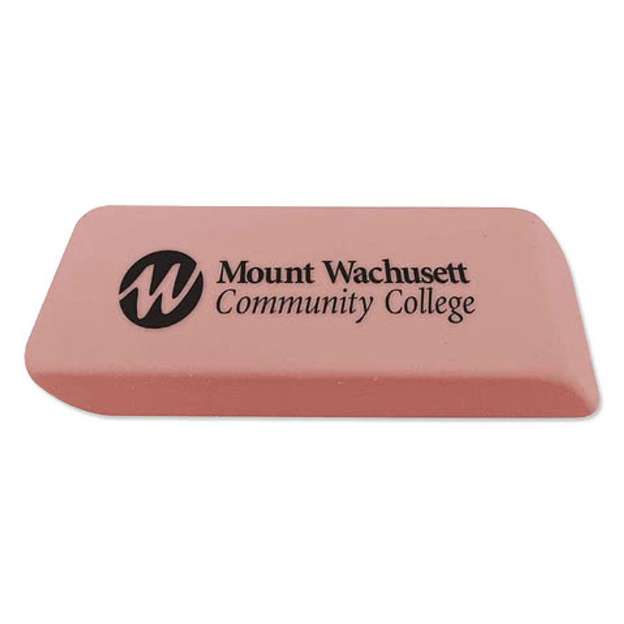 Jumbo Rectangular Latex-Free Rubber Eraser in Pink