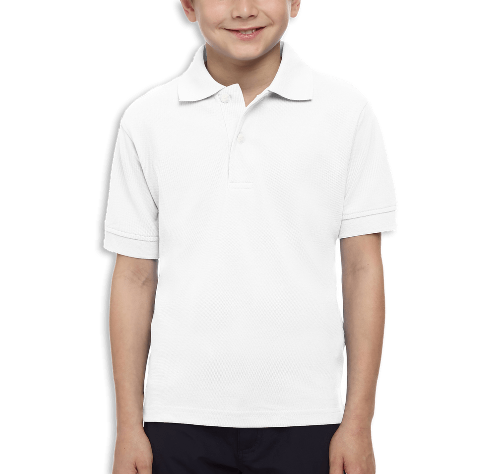 Blue Generation Youth Soft Touch Pique Polo-default