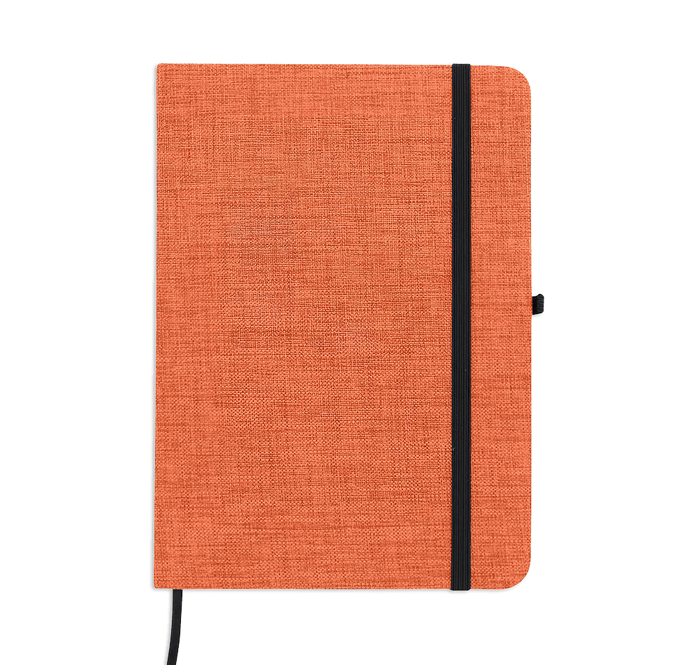 Heathered Hard Cover Notebook-default