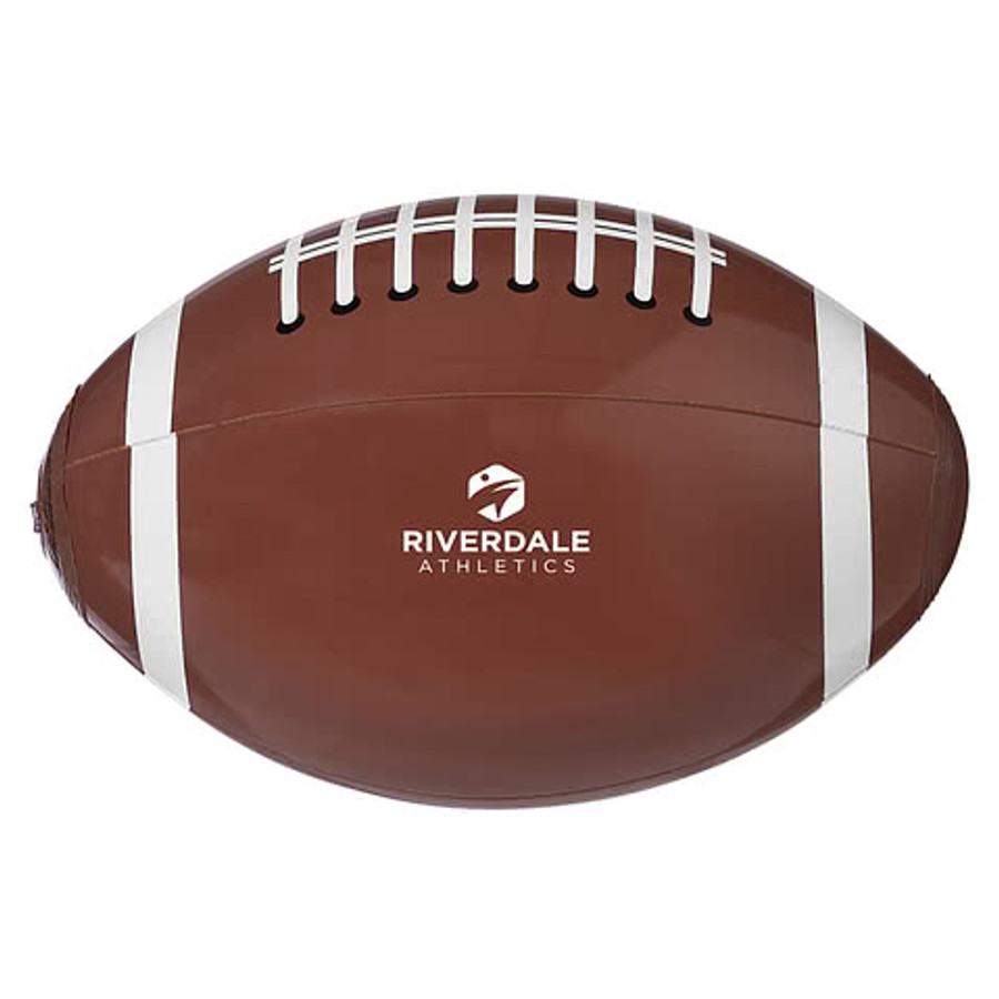 12" Football Beach Ball in BROWN