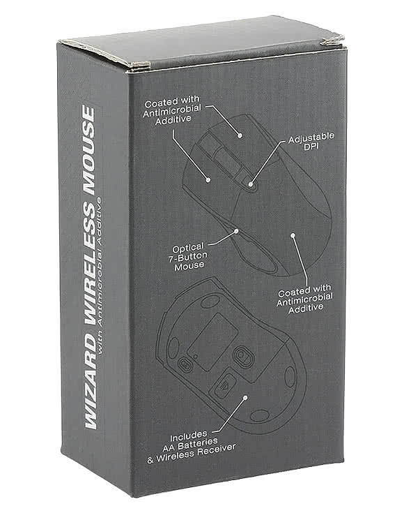 Wizard Wireless Mouse with Coating