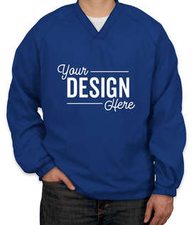 Sport-Tek V-Neck Windshirt - Color: True Royal