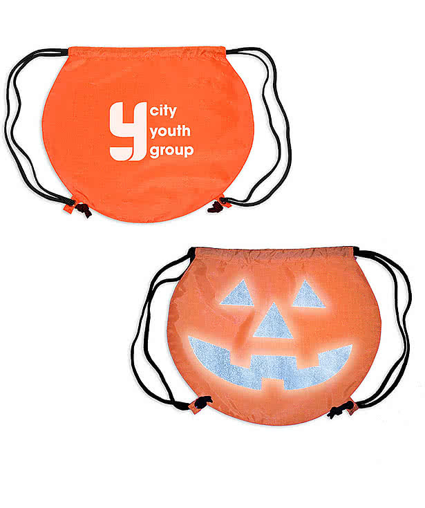 Pumpkin Drawstring Bag