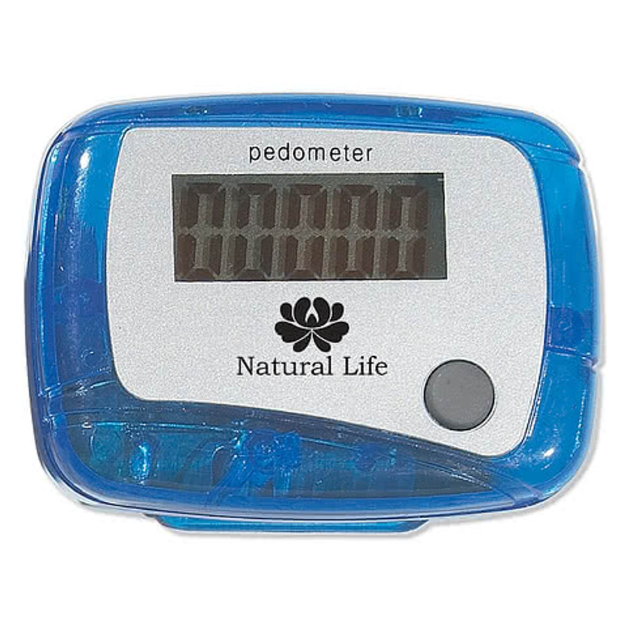 Pedometer in Translucent Blue